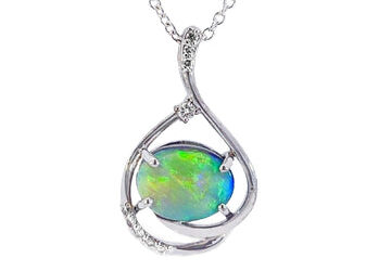 opal engagement ring