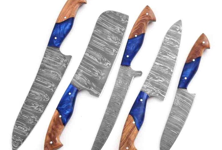 best Damascus knife set