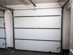 garage door off track