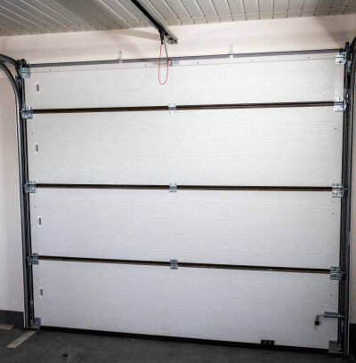 garage door off track